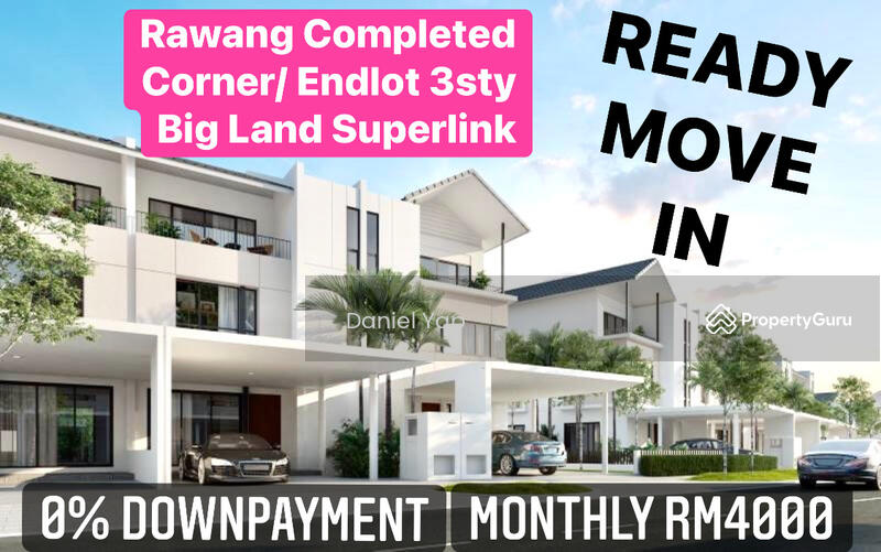 For Sale - Rawang New Project 0% Downpayment 20x75/ 22x70/ 24x65 Freehold